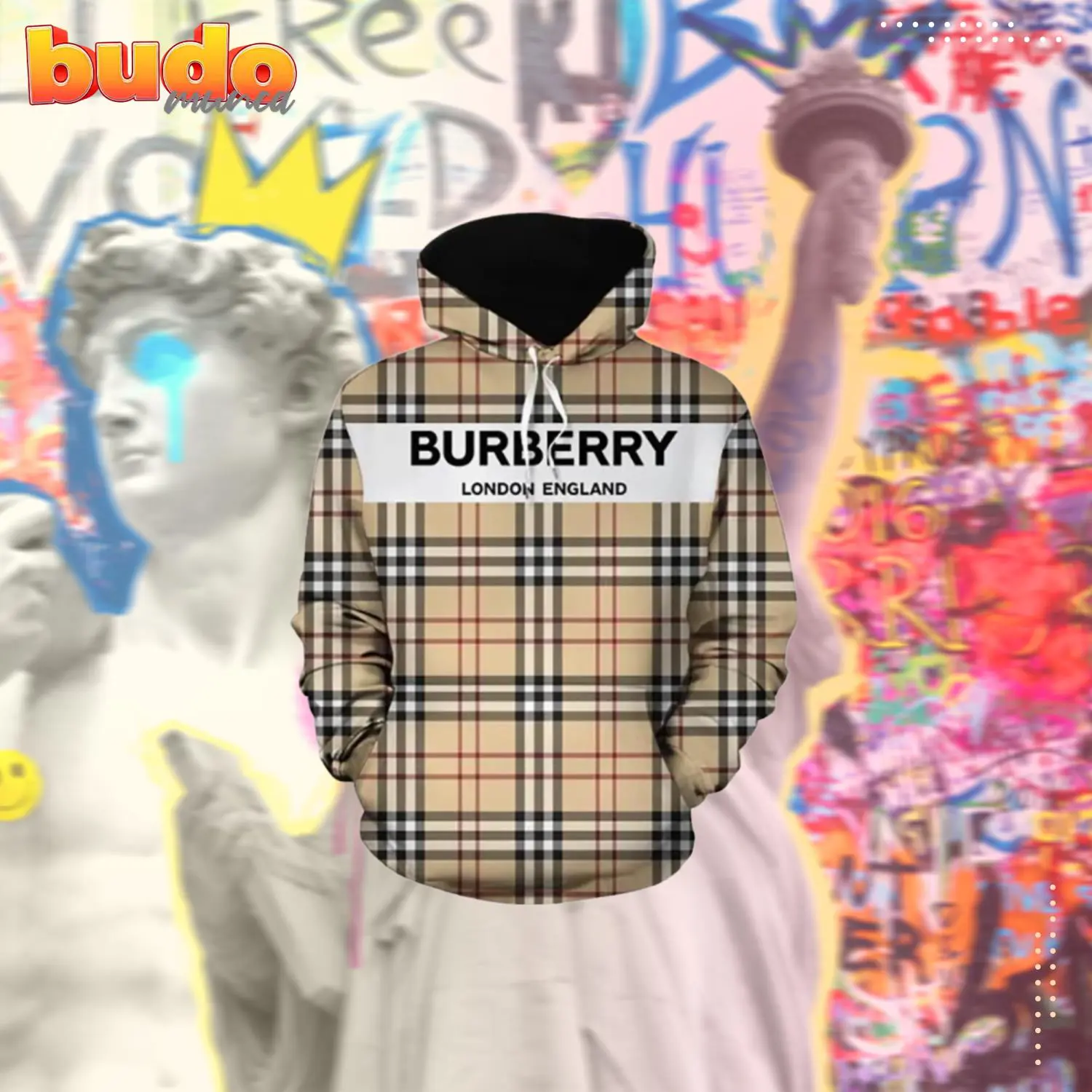 Burberry unisex hoodie for men women luxury brand clothing clothes outfit